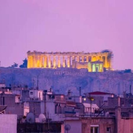 Charming Rooftop Nest With Awesome Acropolis View Downtown Aten Exteriör bild